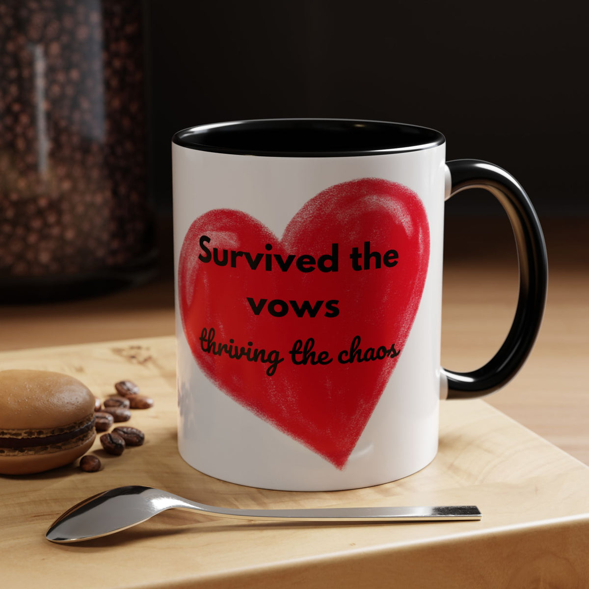 Coffee Mug — "Survived the Vows" Funny Breakup Mug (11/15 oz)