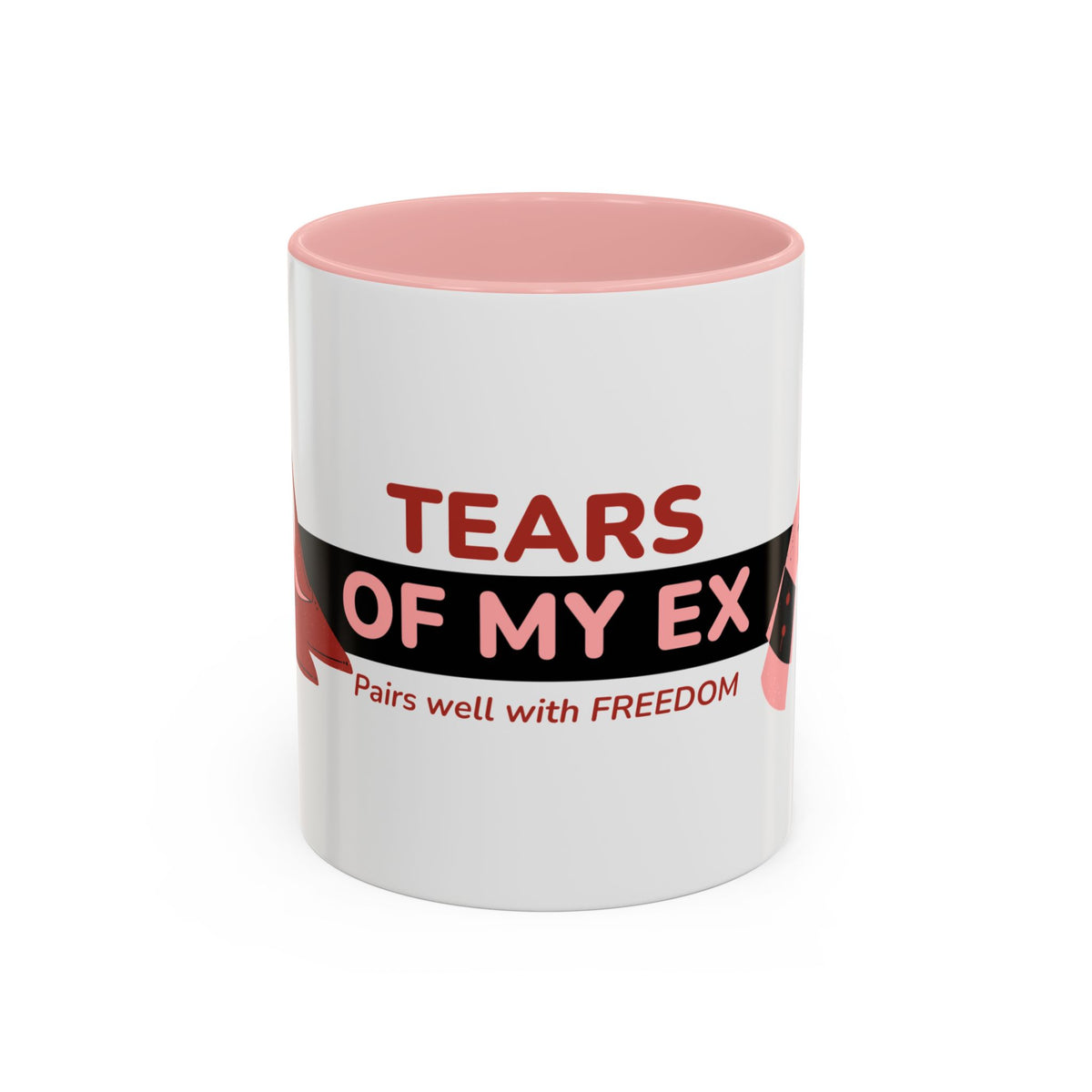 Coffee Mug — "Tears of My Ex" Funny Breakup Wine Lover Accent Mug (11/15 oz)