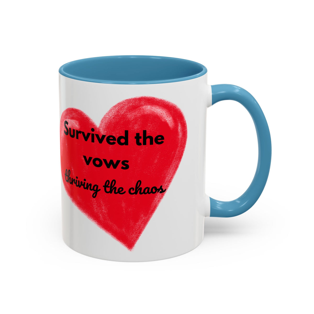 Coffee Mug — "Survived the Vows" Funny Breakup Mug (11/15 oz)