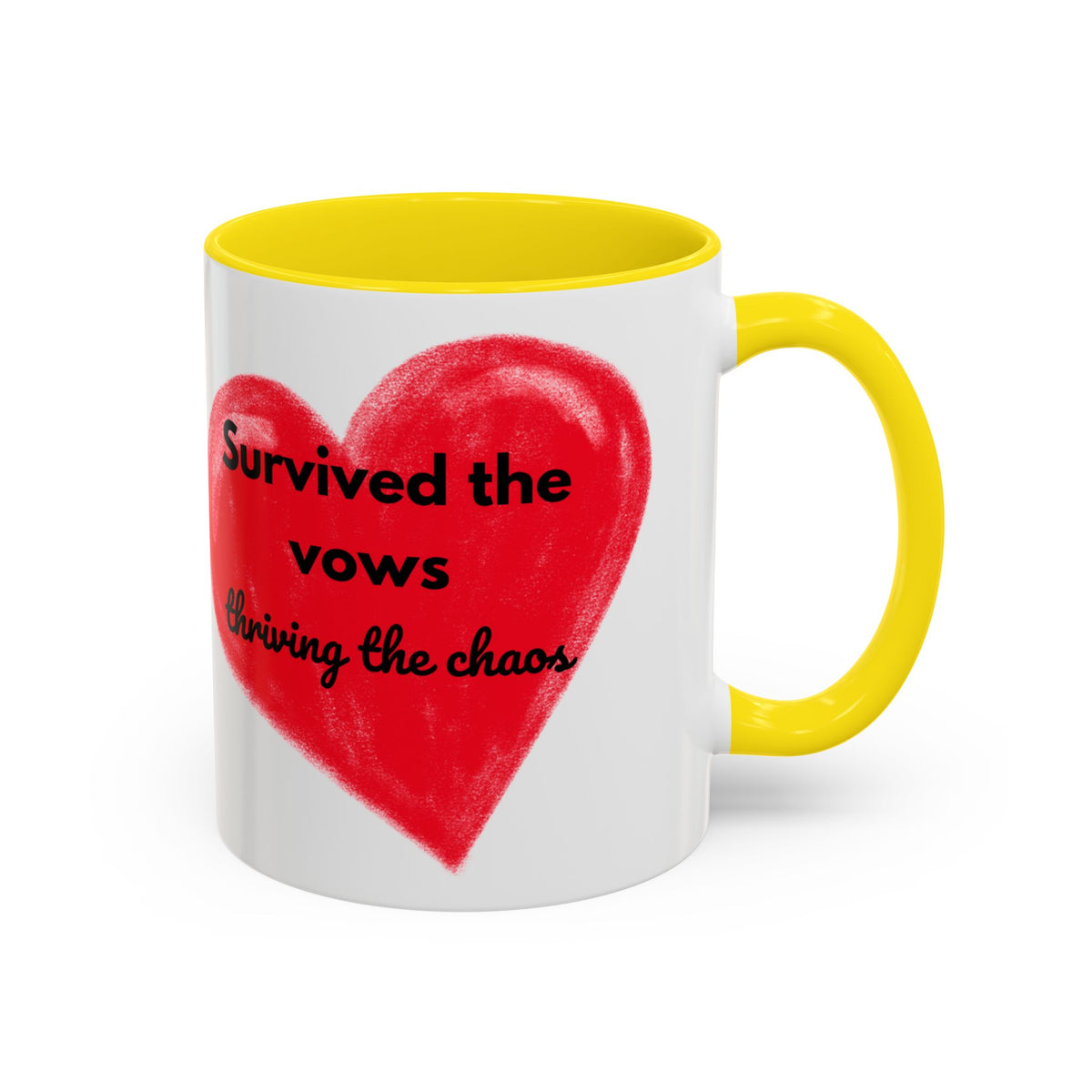 Coffee Mug — "Survived the Vows" Funny Breakup Mug (11/15 oz)