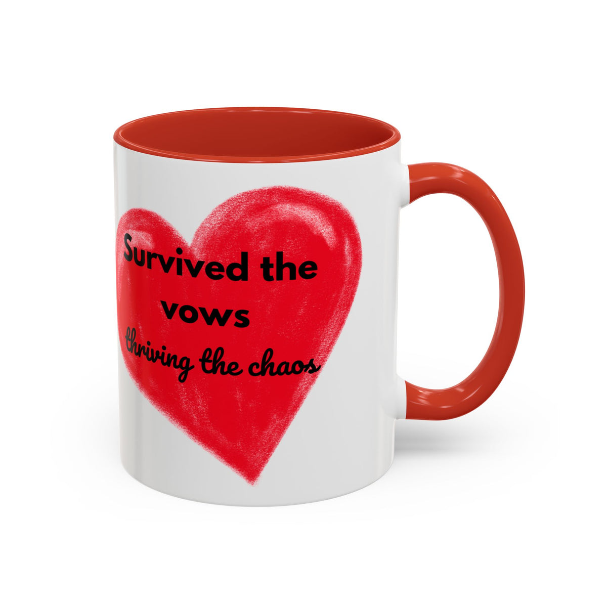 Coffee Mug — "Survived the Vows" Funny Breakup Mug (11/15 oz)