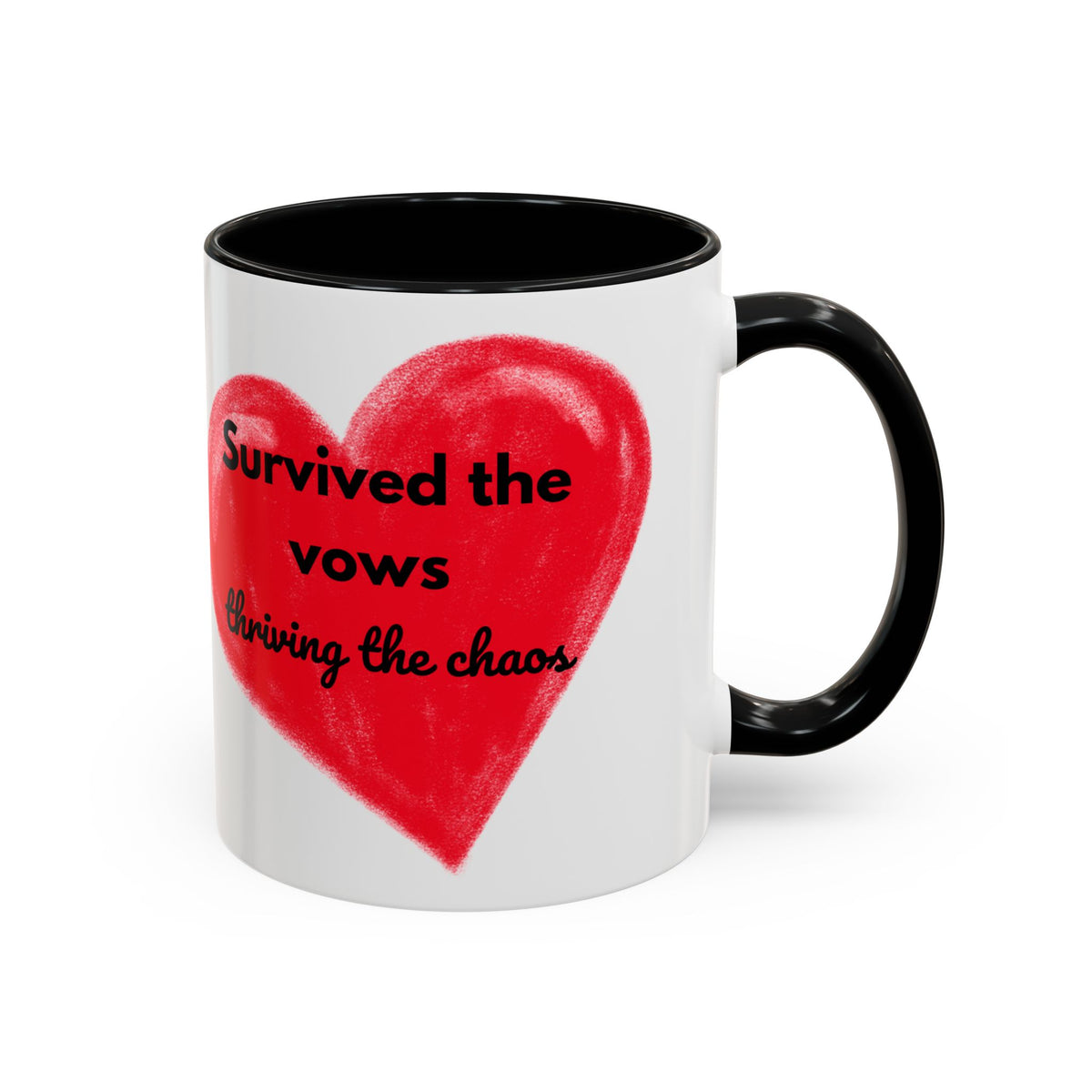 Coffee Mug — "Survived the Vows" Funny Breakup Mug (11/15 oz)